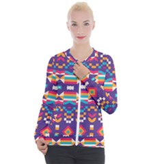 Casual Zip Up Jacket 