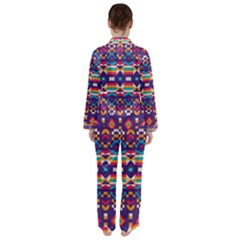 Women s Long Sleeve Satin Pajamas Set 
