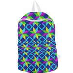 Colorful stars pattern                                                                 Foldable Lightweight Backpack