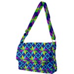 Colorful stars pattern                                                                     Full Print Messenger Bag