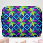 Colorful stars pattern                                                                     Make Up Pouch (Large)