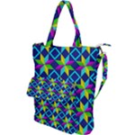 Colorful stars pattern                                                                     Shoulder Tote Bag