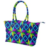 Colorful stars pattern                                                                   Canvas Shoulder Bag