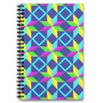 Colorful stars pattern                                                                     5.5  x 8.5  Notebook New