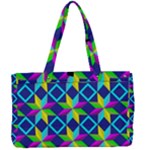 Colorful stars pattern                                                                  Canvas Work Bag