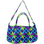 Colorful stars pattern                                                                  Removal Strap Handbag