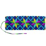 Colorful stars pattern                                                                  Roll Up Canvas Pencil Holder (M)