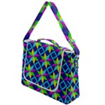 Colorful stars pattern                                                                Box Up Messenger Bag