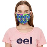 Colorful stars pattern                                                               Cloth Face Mask (Adult)