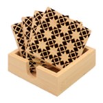 Colorful stars pattern                                                              Bamboo Coaster Set