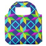 Colorful stars pattern                                           Premium Foldable Grocery Recycle Bag