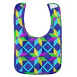 Colorful stars pattern                                                             Baby Bib