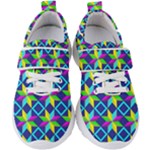 Colorful stars pattern                                                                  Kids  Velcro Strap Shoes