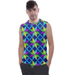 Colorful stars pattern                                                                   Men s Regular Tank Top