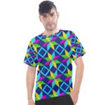 Colorful stars pattern                                                                   Men s Sport Top