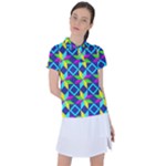 Colorful stars pattern                                                                    Women s Polo Tee