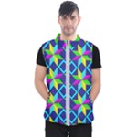 Colorful stars pattern                                                                     Men s Puffer Vest