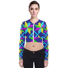 Long Sleeve Zip Up Bomber Jacket 