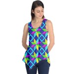 Colorful stars pattern                                                                     Sleeveless Tunic