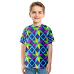 Colorful stars pattern                                                                     Kid s Sport Mesh Tee