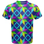 Colorful stars pattern                                                                     Men s Cotton Tee