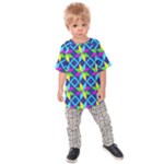 Colorful stars pattern                                                                    Kids  Raglan Tee