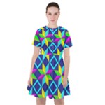 Colorful stars pattern                                                                       Sailor Dress