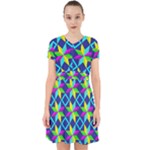 Colorful stars pattern                                                                       Adorable in Chiffon Dress