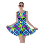 Colorful stars pattern                                                                     Skater Dress