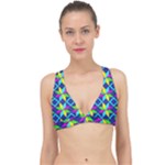 Colorful stars pattern                                                                   Classic Banded Bikini Top