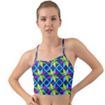 Colorful stars pattern                                                                    Mini Tank Bikini Top