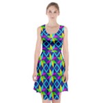 Colorful stars pattern                                                                         Racerback Midi Dress