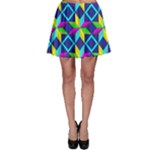 Colorful stars pattern                                                                     Skater Skirt