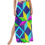 Colorful stars pattern                                                                   Maxi Chiffon Tie-Up Sarong