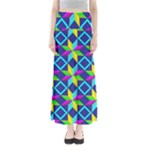 Colorful stars pattern                                                                     Women s Maxi Skirt