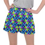 Colorful stars pattern                                                                    Stretch Ripstop Shorts