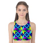 Colorful stars pattern                                                                     Tank Bikini Top