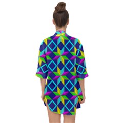 Open Front Chiffon Kimono 