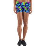 Colorful stars pattern                                                                   Yoga Shorts