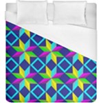 Colorful stars pattern                                                                      Duvet Cover (King Size)