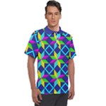 Colorful stars pattern                                                            Men s Polo Tee