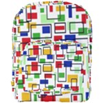 Colorful rectangles                                                                    Full Print Backpack