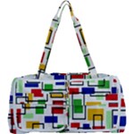 Colorful rectangles                                                                      Multi Function Bag