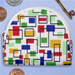 Colorful rectangles                                                                      Horseshoe Style Canvas Pouch