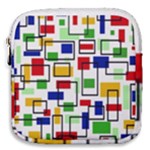 Colorful rectangles                                                                      Mini Square Pouch