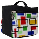 Colorful rectangles                                                                     Make Up Travel Bag (Big)