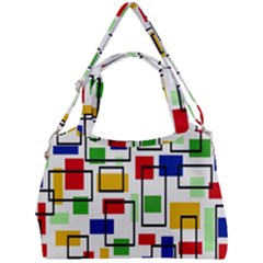 Double Compartment Shoulder Bag 
