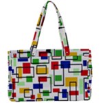 Colorful rectangles                                                                   Canvas Work Bag