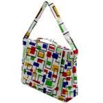 Colorful rectangles                                                                 Box Up Messenger Bag