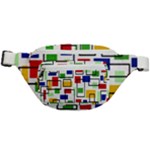 Colorful rectangles                                                                  Fanny Pack